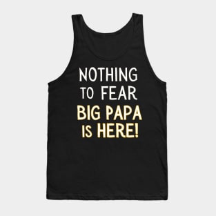 Funny Dad Big Papa Tank Top